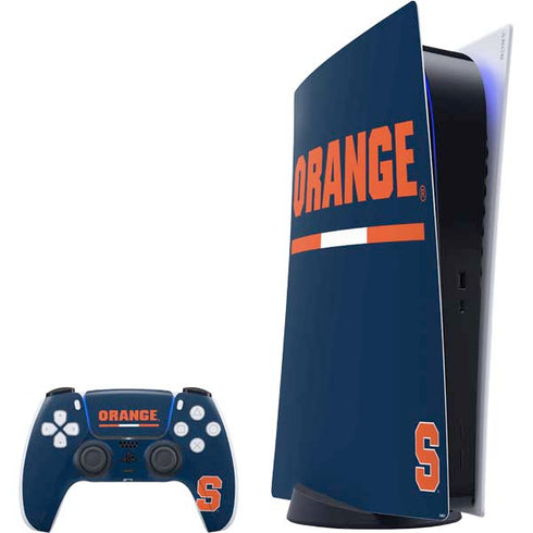 Syracuse University Orange PS5 Digital Edition Bundle Skin